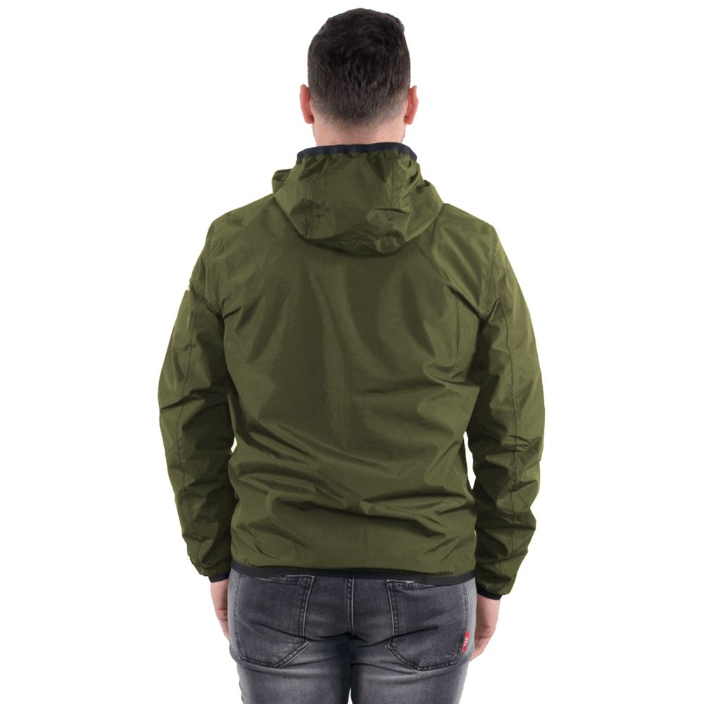 Refrigiwear Grüne Nylonjacke