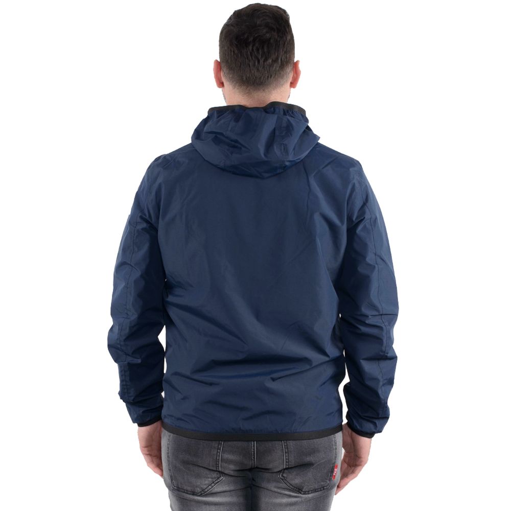 Refrigiwear Blaue Nylonjacke