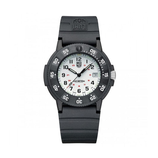 Luminox Schwarze Gummiuhr