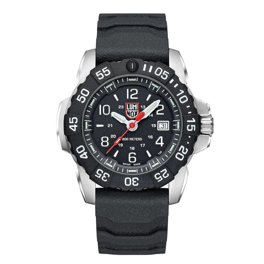 Luminox Schwarze Gummiuhr
