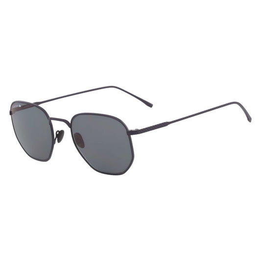 Lacoste Blaue Metall-Sonnenbrille