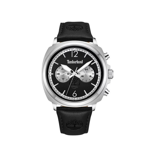 Timberland Orangefarbene Lederuhr