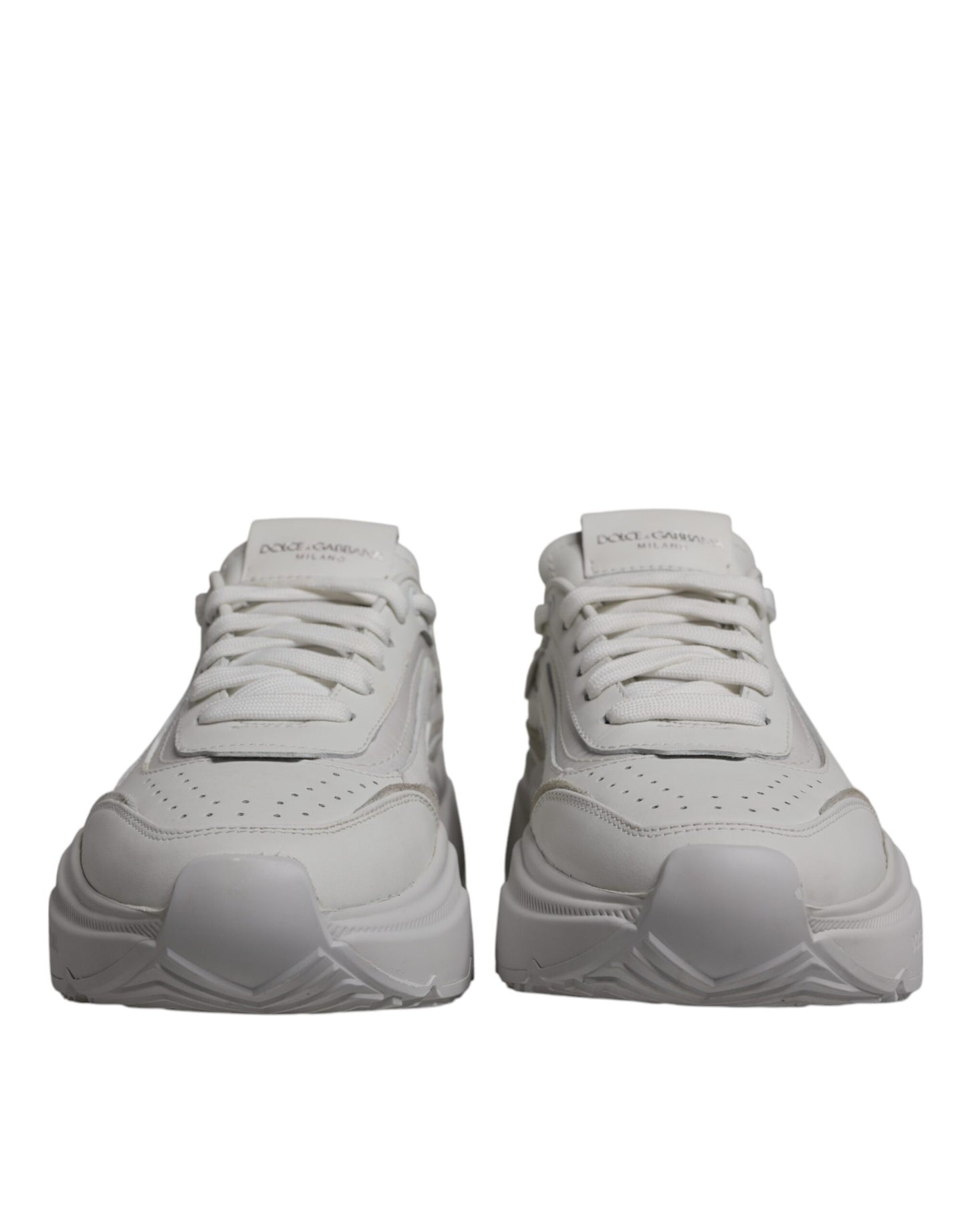 Dolce & Gabbana Weiß Daymaster Low Top Turnschuhe Schuhe