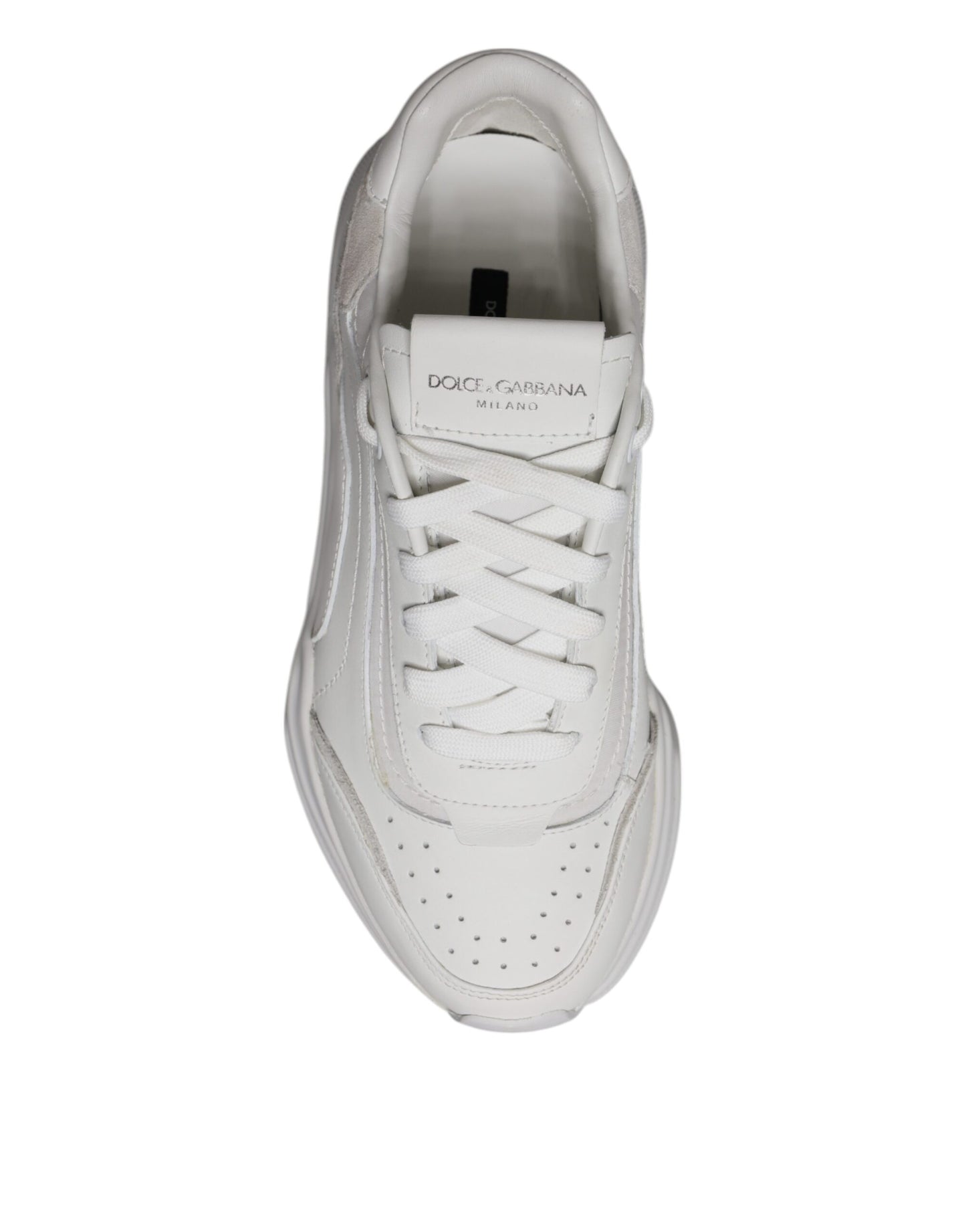 Dolce & Gabbana Weiß Daymaster Low Top Turnschuhe Schuhe