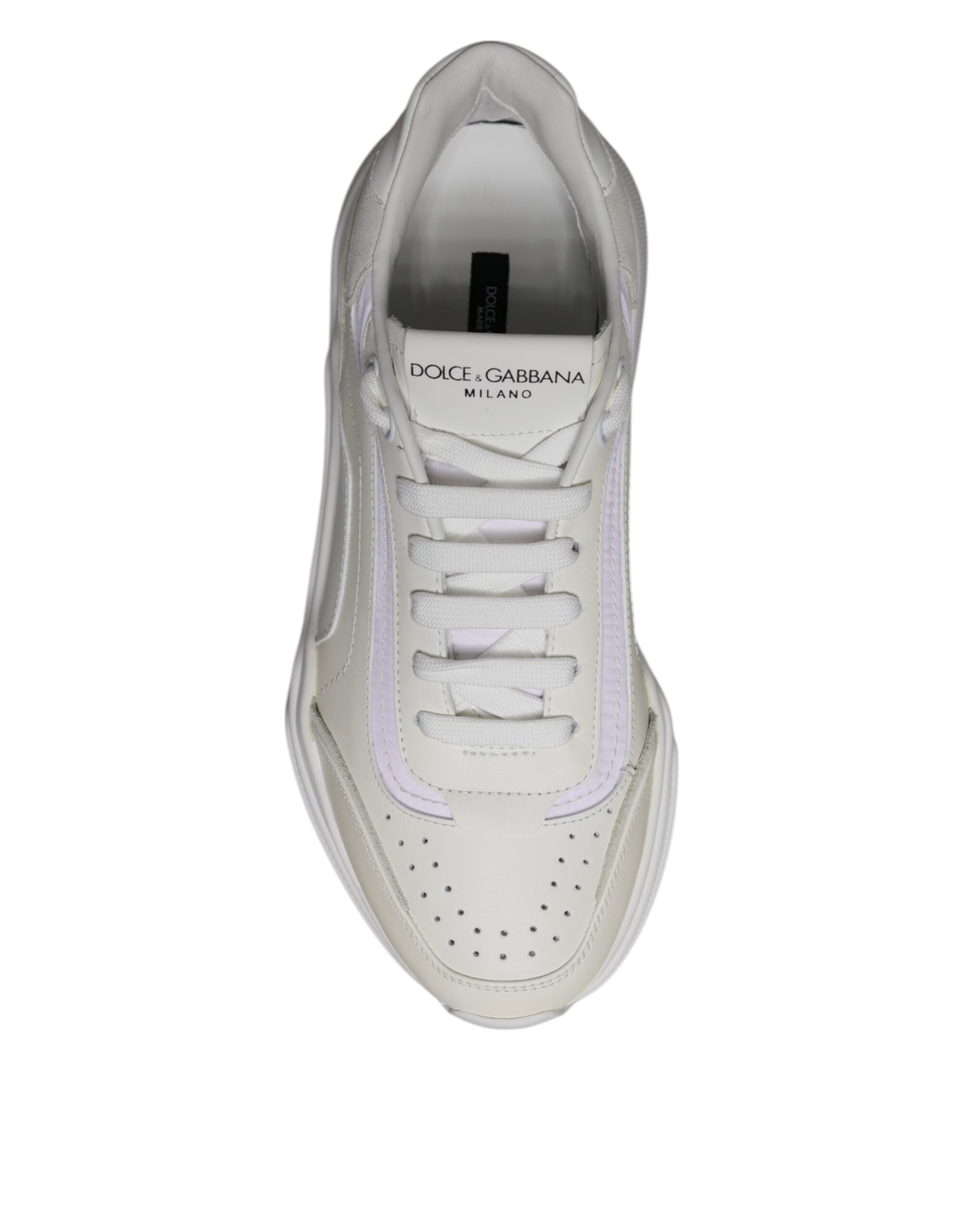 Dolce & Gabbana Weiß Daymaster Low Top Turnschuhe Schuhe