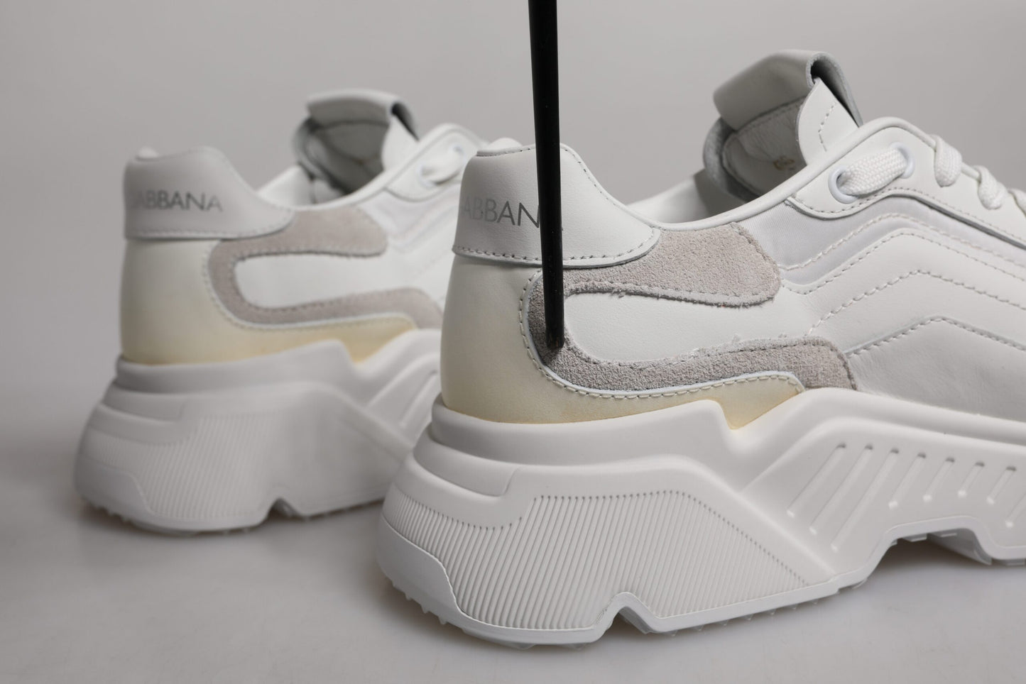 Dolce & Gabbana Weiß Daymaster Low Top Turnschuhe Schuhe