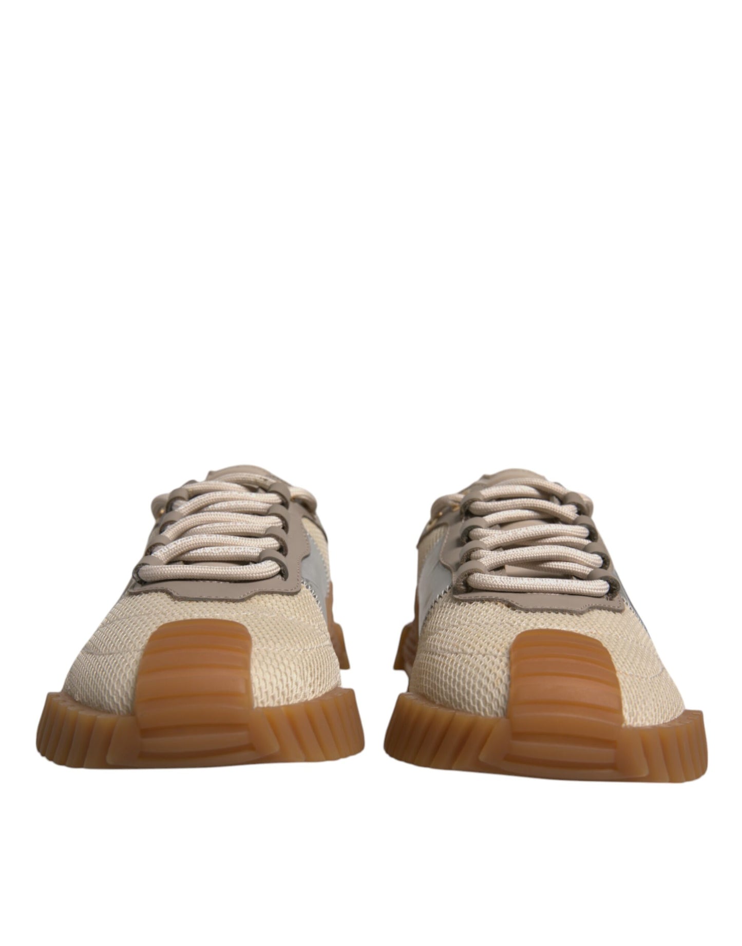 Dolce & Gabbana Multicolor Lace Up Low Top NS1 Turnschuhe Schuhe