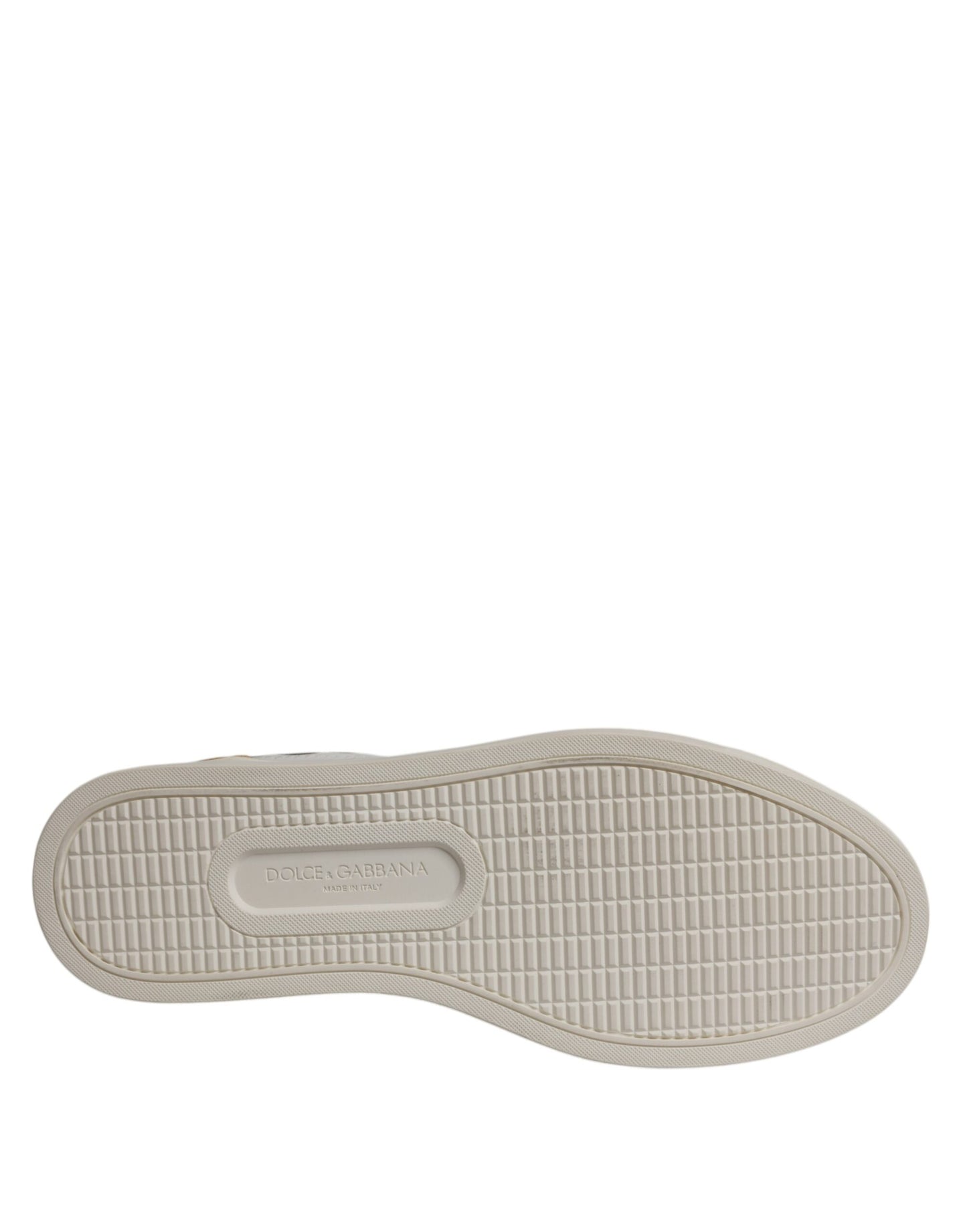 Dolce & Gabbana Weiß Wildleder Leder Low Top Turnschuhe Schuhe