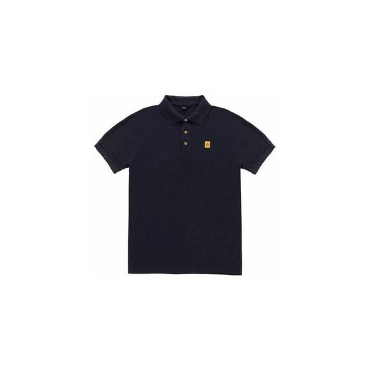 Refrigiwear Blaues Baumwoll-Poloshirt