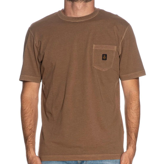Refrigiwear T-Shirt aus brauner Baumwolle