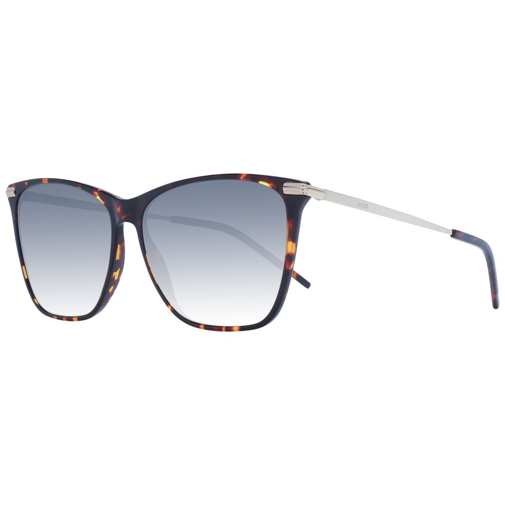 Hugo Boss Braune Sonnenbrille aus Acetat