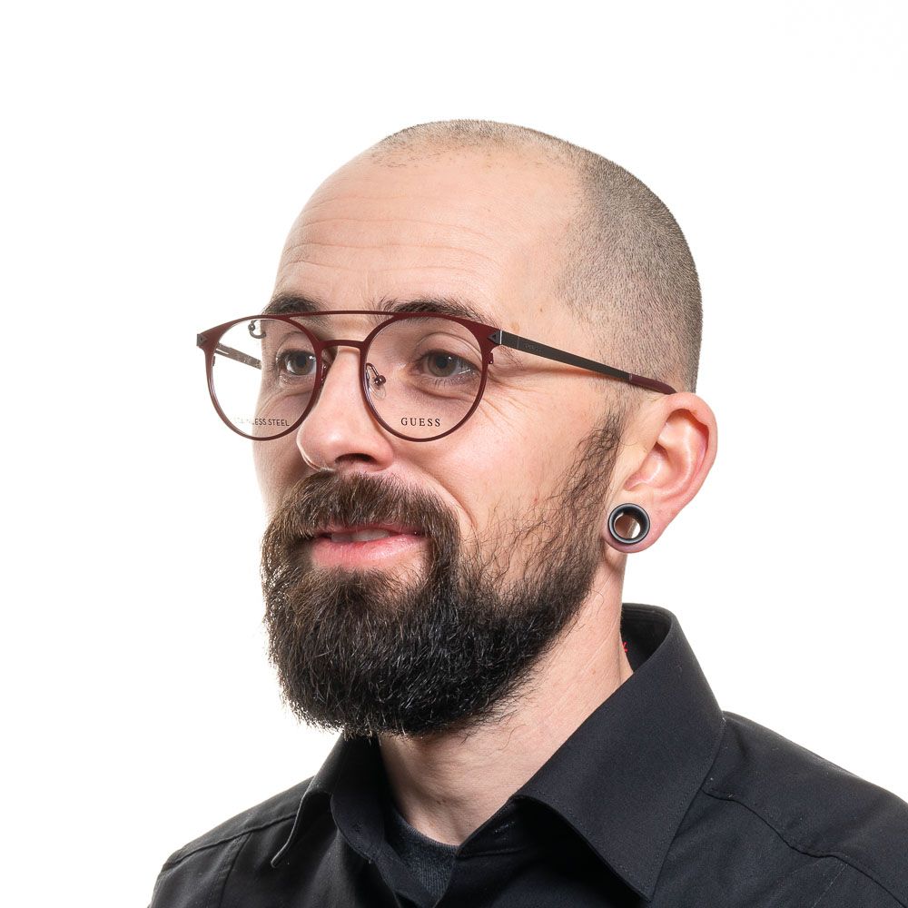 Guess Rote Metallbrille (Gestelle)