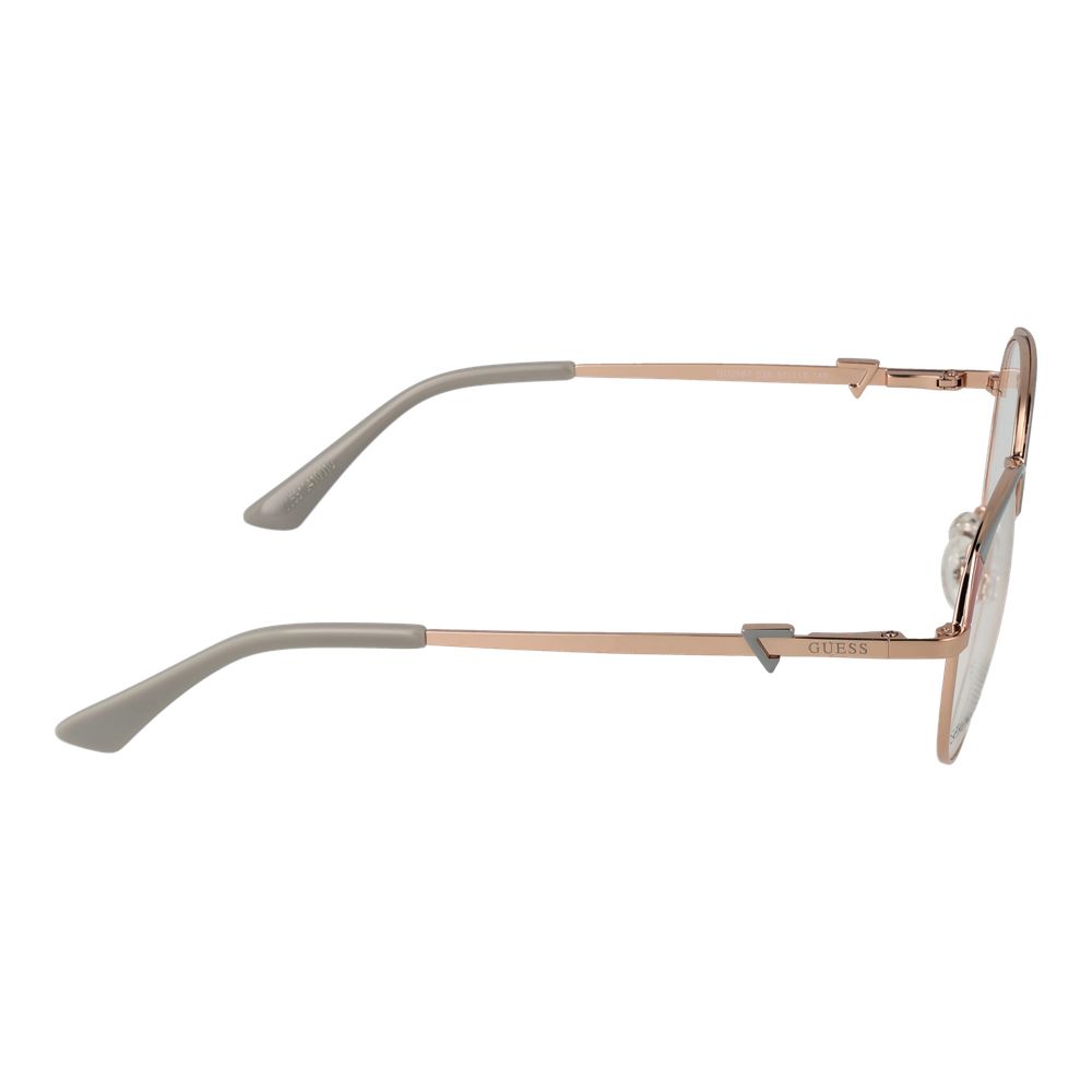 Guess Brille mit Roségold-Metallrahmen