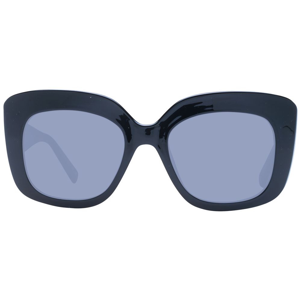 Ted Baker Schwarze Acetat-Sonnenbrille