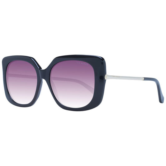 Ted Baker Sonnenbrille aus schwarzem Acetat