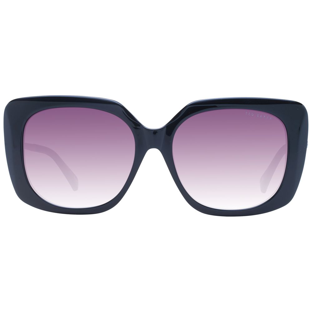 Ted Baker Sonnenbrille aus schwarzem Acetat