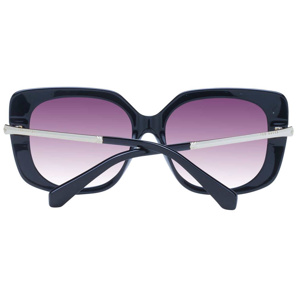 Ted Baker Sonnenbrille aus schwarzem Acetat