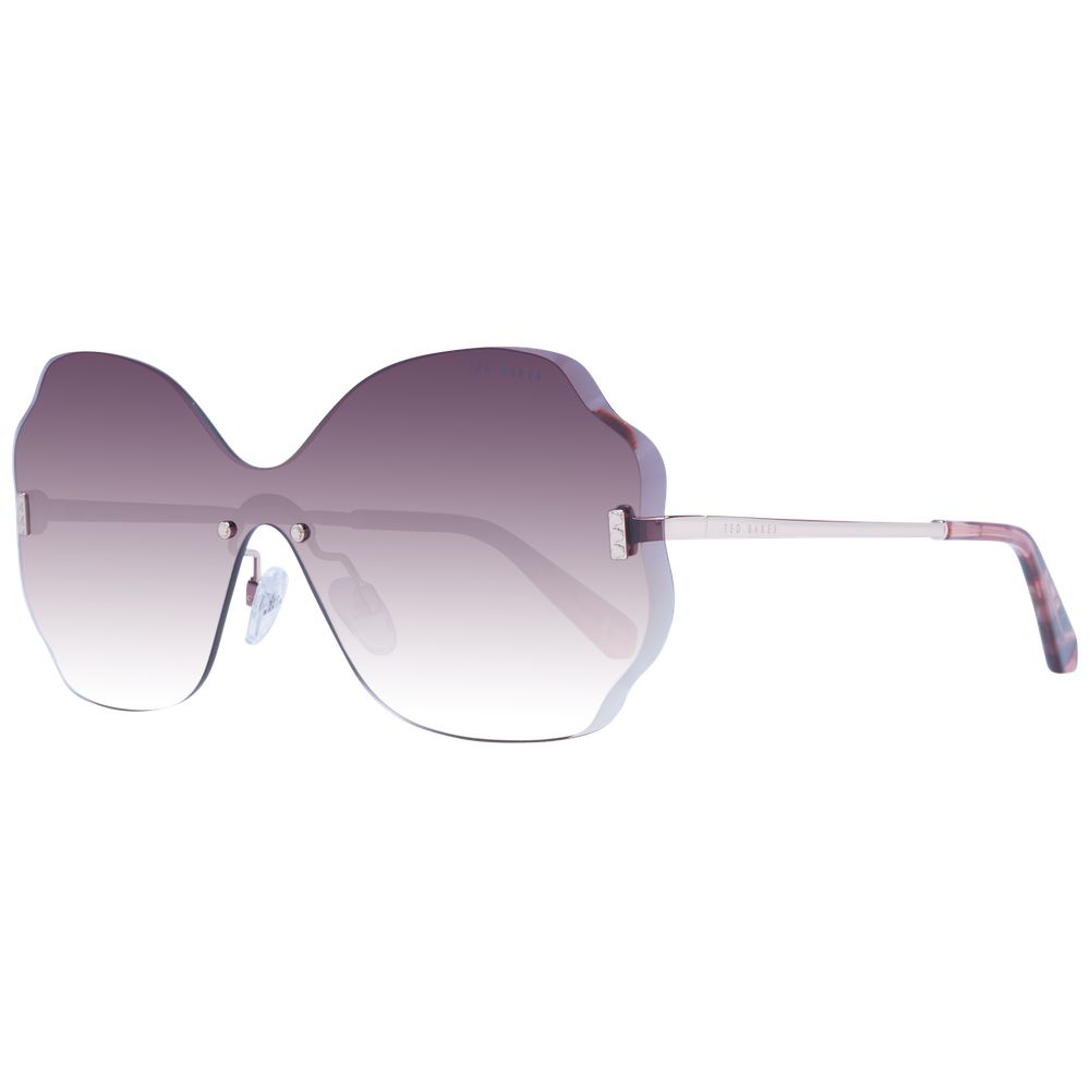 Ted Baker Sonnenbrille aus Roségold-Acetat