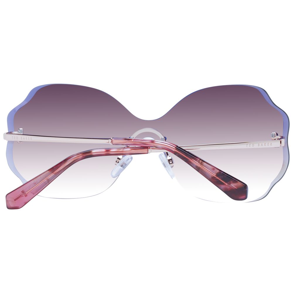Ted Baker Sonnenbrille aus Roségold-Acetat