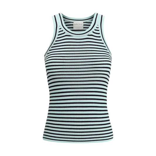 Forte_Forte Gestreiftes Tank-Top