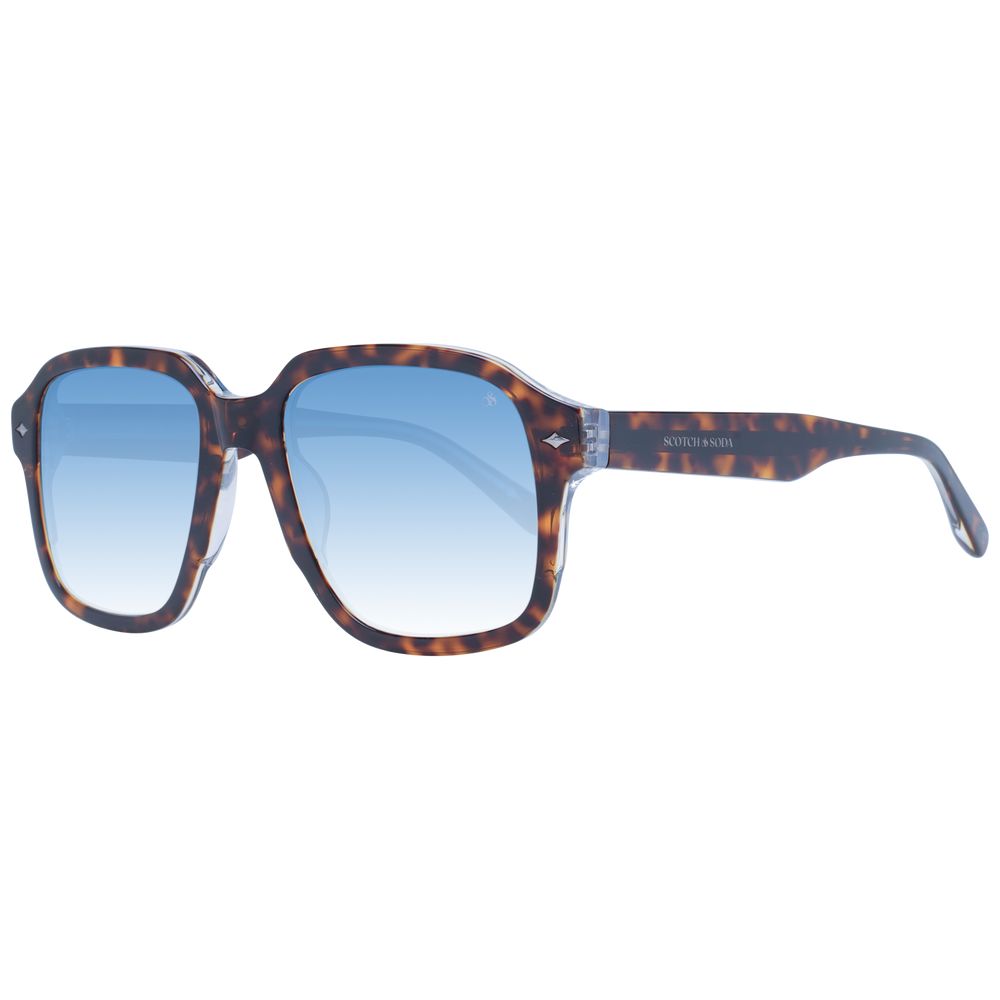 Scotch & Soda Braune Metall-Sonnenbrille