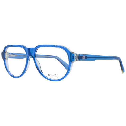 Guess Blaue optische Brillenfassungen für Männer