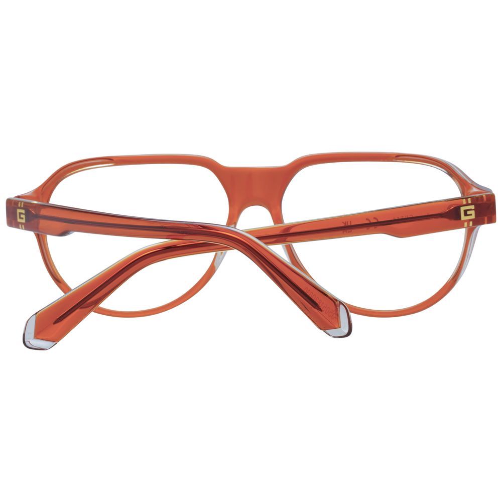 Guess Orangefarbene Brille aus Acetat (Gestell)