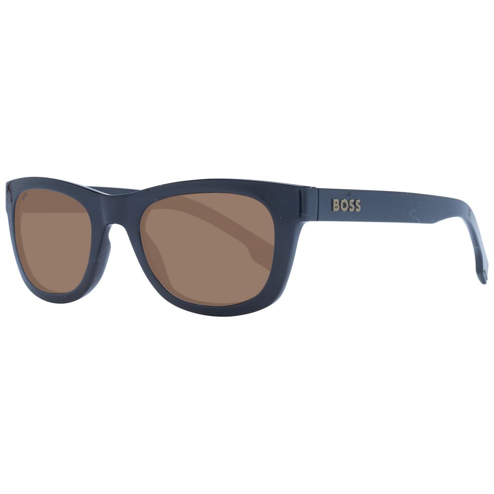 Hugo Boss Sonnenbrille aus schwarzem Eco-Cellulose-Propionat