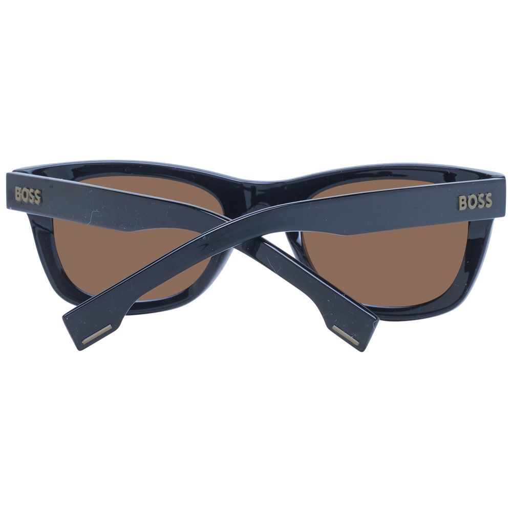 Hugo Boss Sonnenbrille aus schwarzem Eco-Cellulose-Propionat