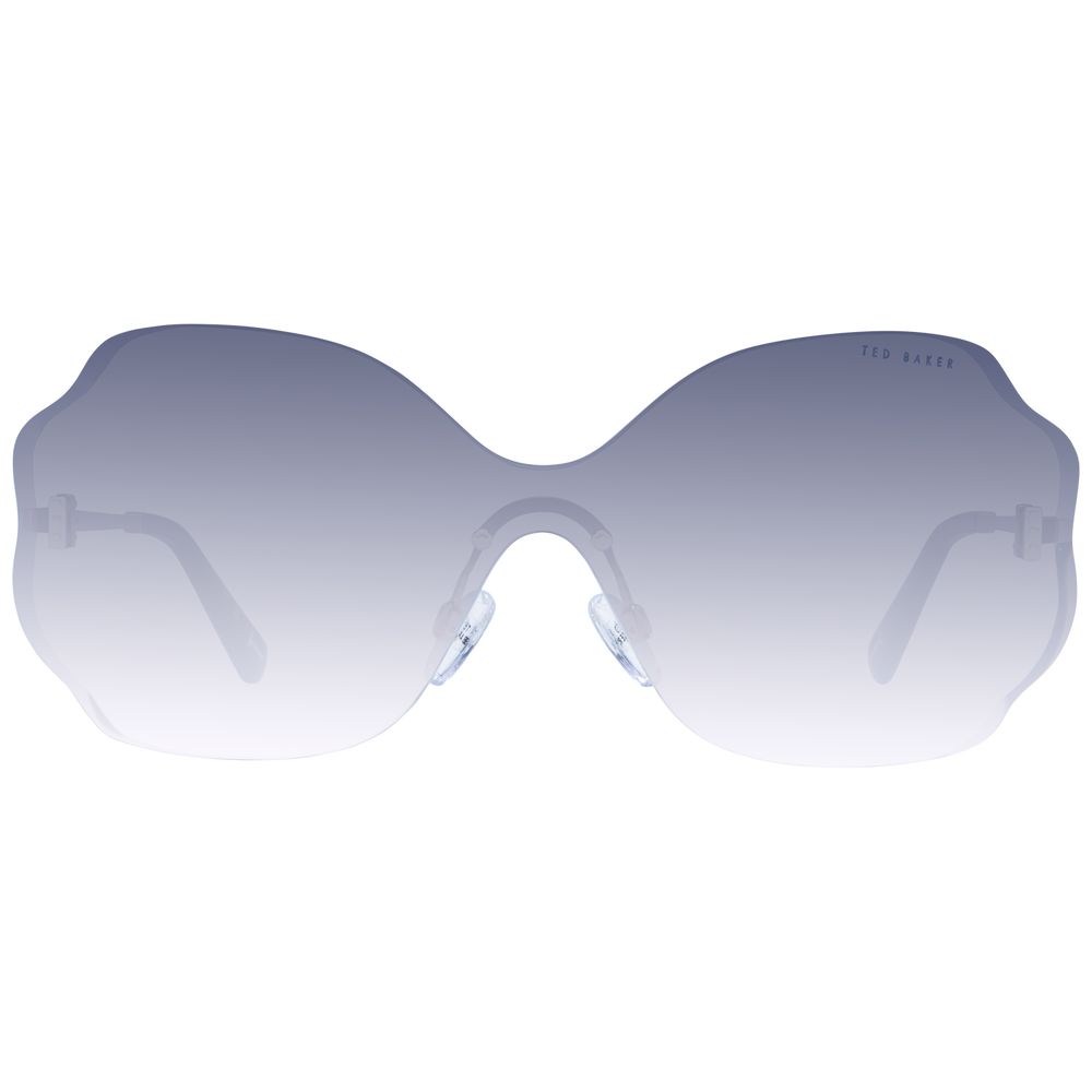 Ted Baker Goldfarbene Sonnenbrille mit Acetat-Rahmen