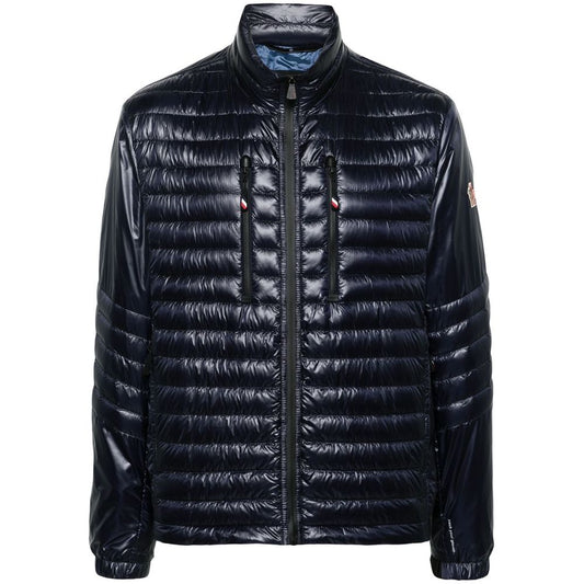 Moncler Blaue Polyamid-Jacke