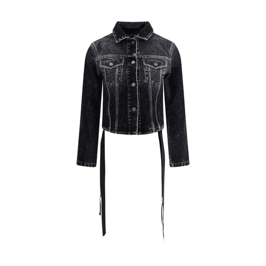 Balenciaga Jeansjacke mit Schleife