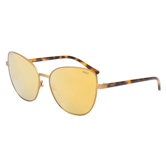 Polo Ralph Lauren Braune Metall-Sonnenbrille