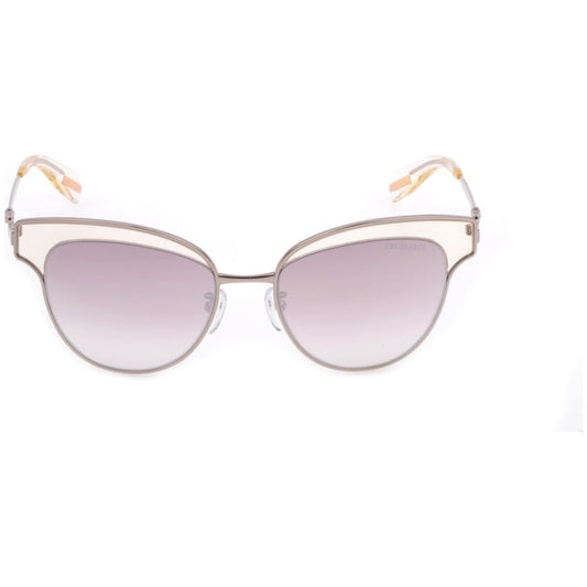 Trussardi Silberne Metall-Sonnenbrille