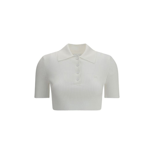 Courrèges Gekürztes Polohemd