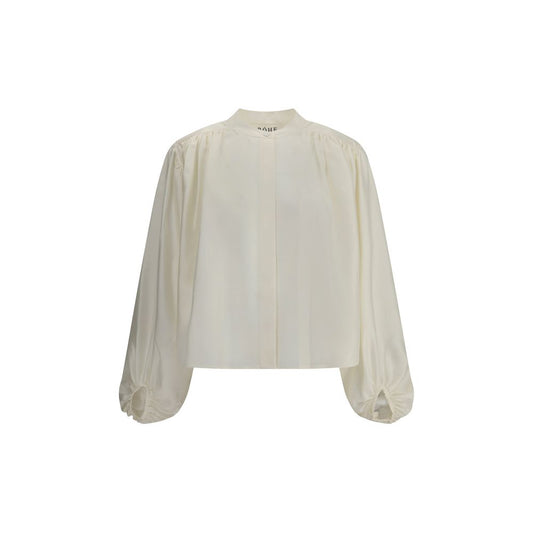 Rohe Seidenbluse