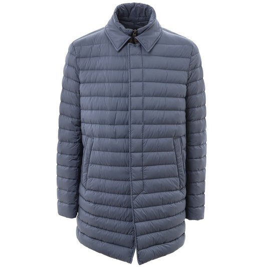 Herno Blaue Polyesterjacken &amp