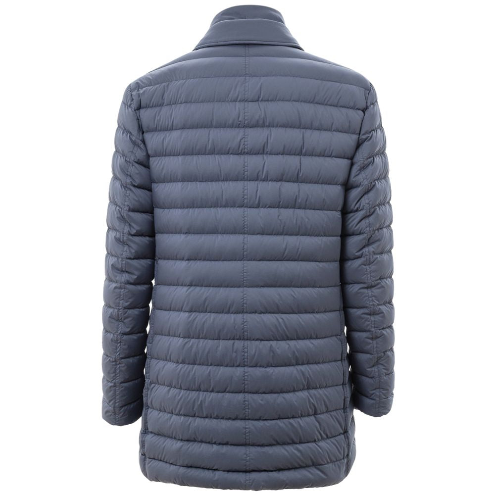 Herno Blaue Polyesterjacken &amp