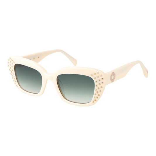 Maje Creme Frauen Sonnenbrille