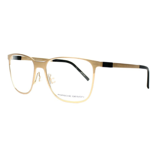 Porsche Goldfarbene Metallrahmen