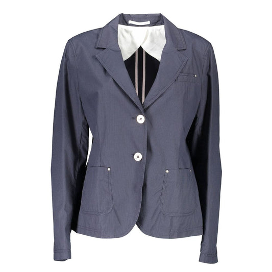 Gant Blaue Baumwolle Frauen Jacke