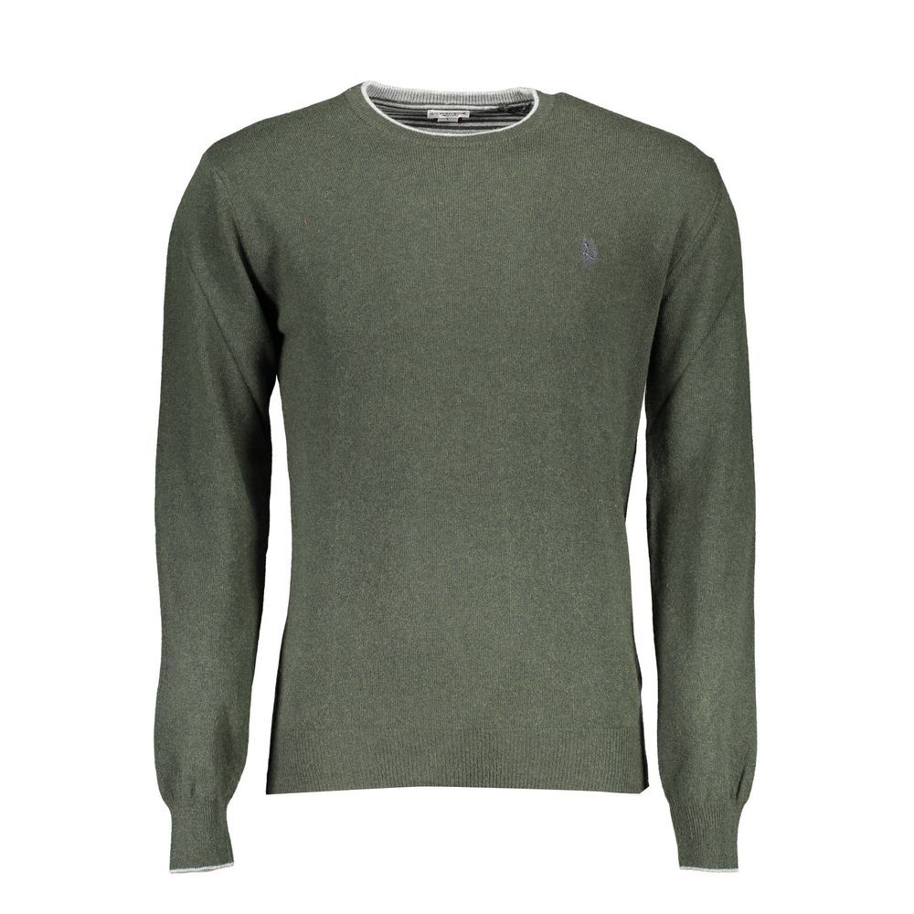 U.S. POLO ASSN. Grüner Pullover aus Wolle für Männer