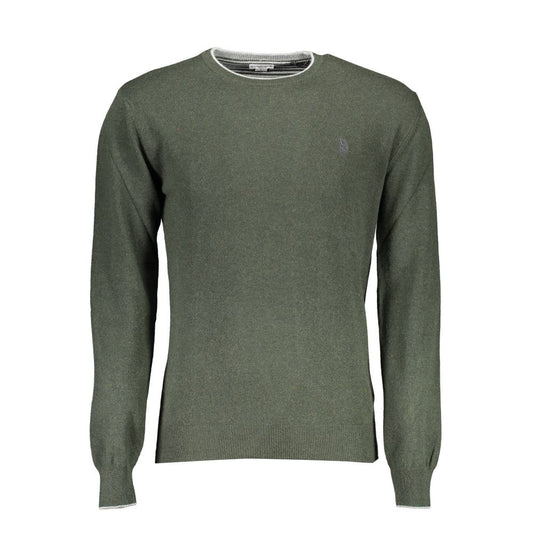 U.S. POLO ASSN. Grüner Pullover aus Wolle für Männer