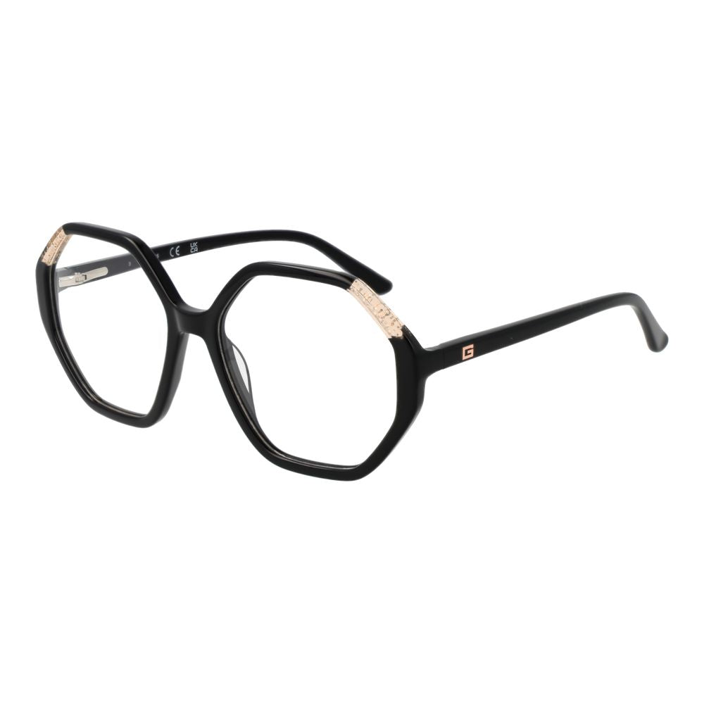 Guess Schwarze Brillengestelle aus Acetat