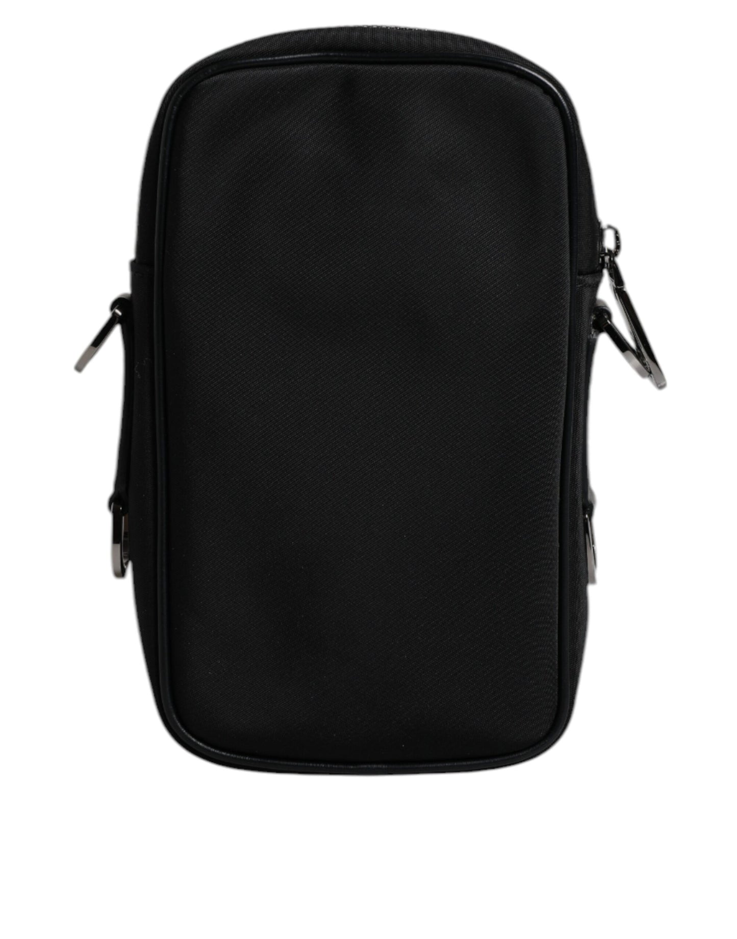 Dolce & Gabbana Multicolor Leopard Jacquard Logo Plaque Halsband Tasche