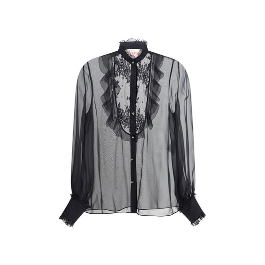 Valentino Chiffon-Hemd