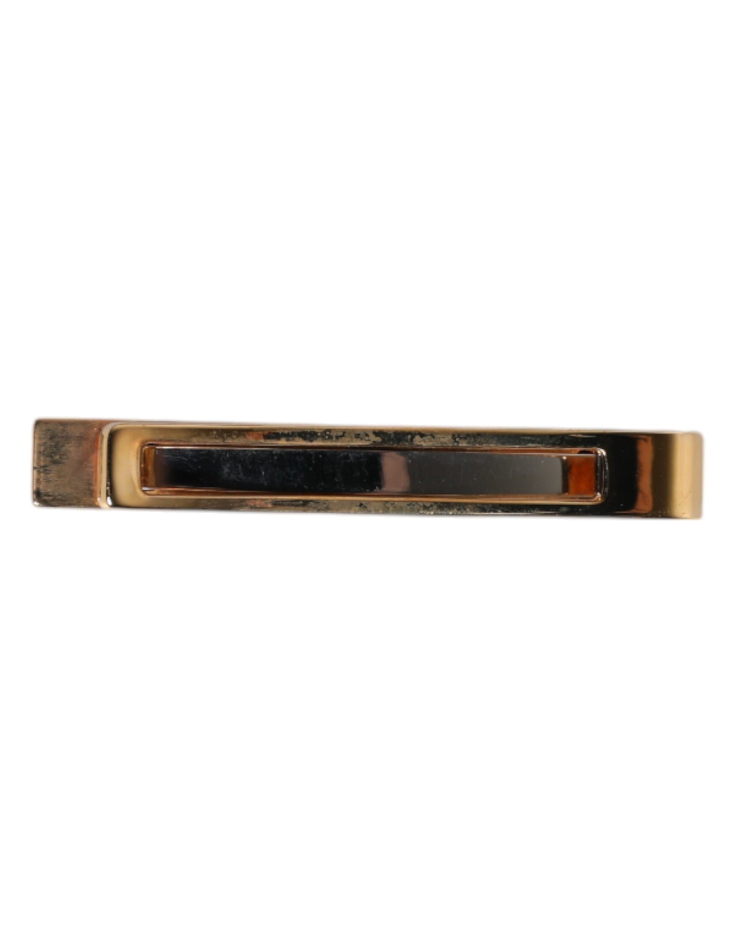 Dolce & Gabbana Multicolor Gold Ton Messing Krawattenklammer Bar