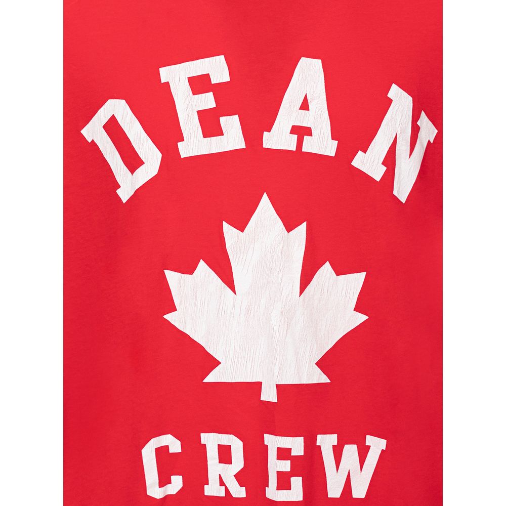 Dsquared² T-Shirt aus roter Baumwolle