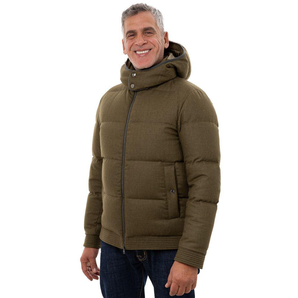 Herno Grüne Wolljacken &amp