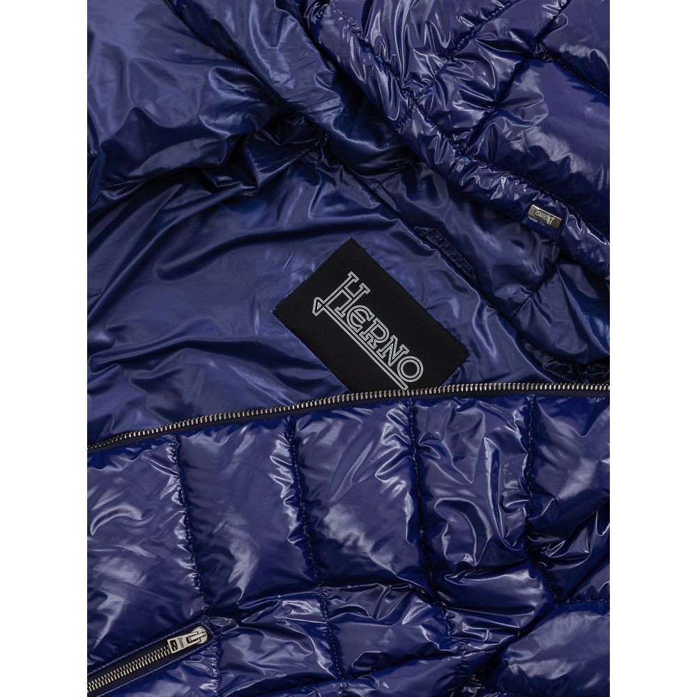Herno Blaue Polyamid Jacken & Mantel
